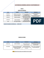 Cronograma Ponencias i Congreso Ajempol. Gijon 2017
