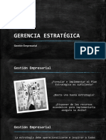 Gerencia Estratégica - Gestión Empresarial