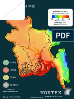 Vortex 3km Bangladesh Wind Map Resource