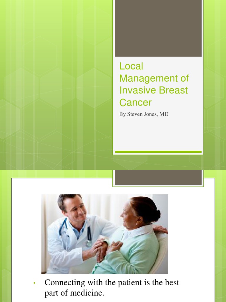 Local Management of Invasive Breast Cancer | PDF | Breast Cancer ...