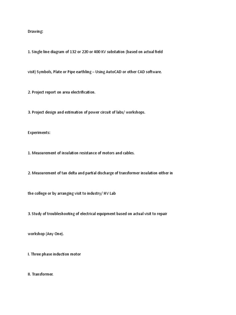 Electrical Maintenance PDF