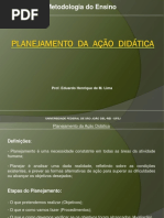 Planejamento Da Acao Didatica