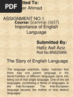 Sir Nazeer Ahmad Assignment No.1: Course: Grammar (5657)