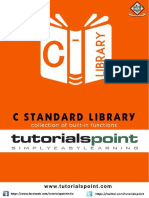 C Standard Library Tutorial PDF