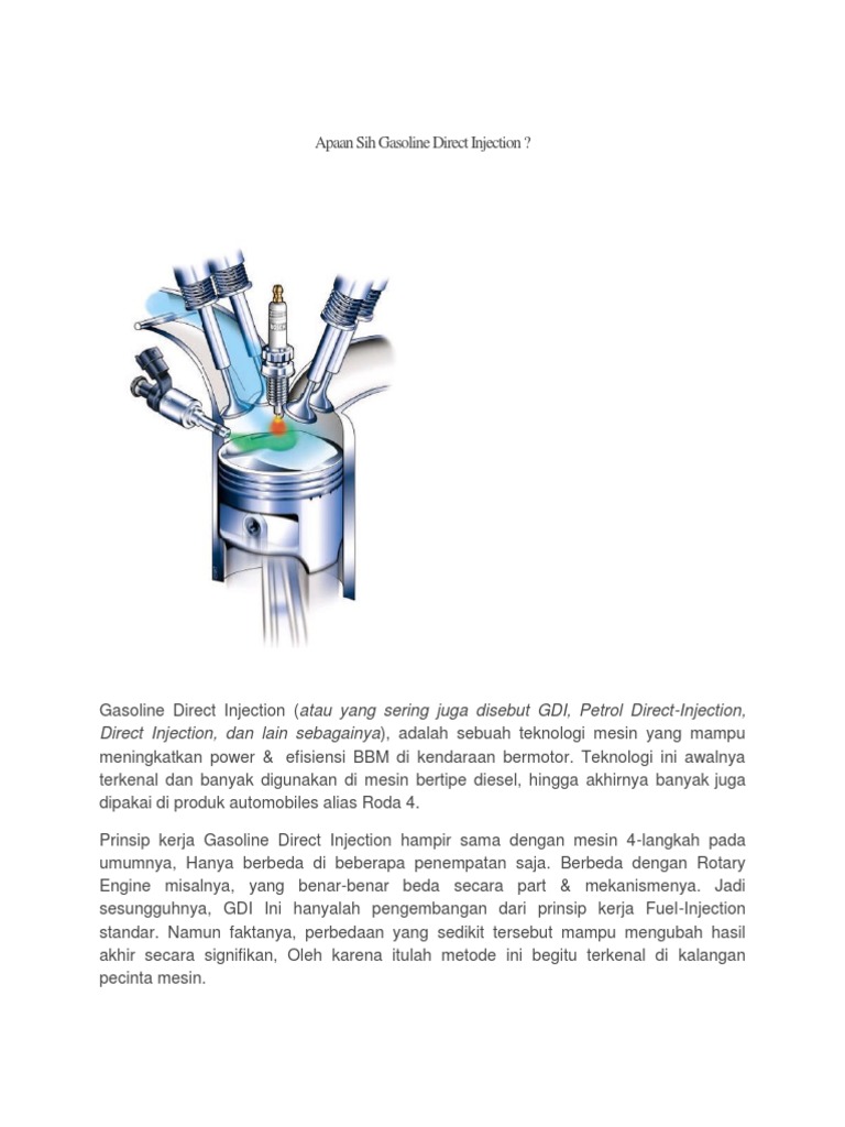 Gasoline Direct Injection PDF