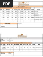 Qa/Qc Department Welding Inspection Report