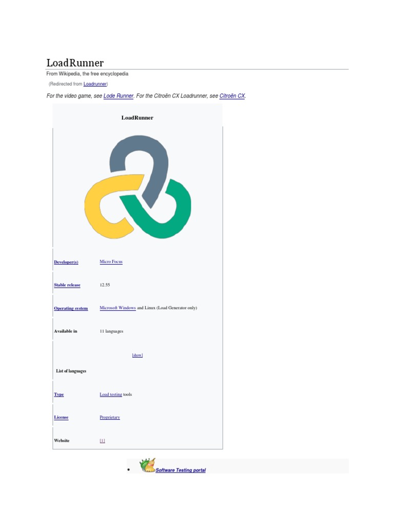 Loadrunner Wikipedia