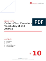 Culture Class: Essential Indonesian Vocabulary S1 #10 Animals