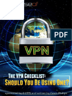 The VPN Checklist Should You Be Using One