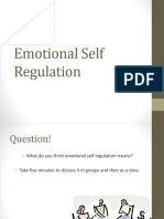 Lesson 6 Emotional Self Regulation