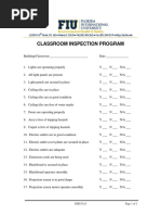 Inspection Checklist | PDF