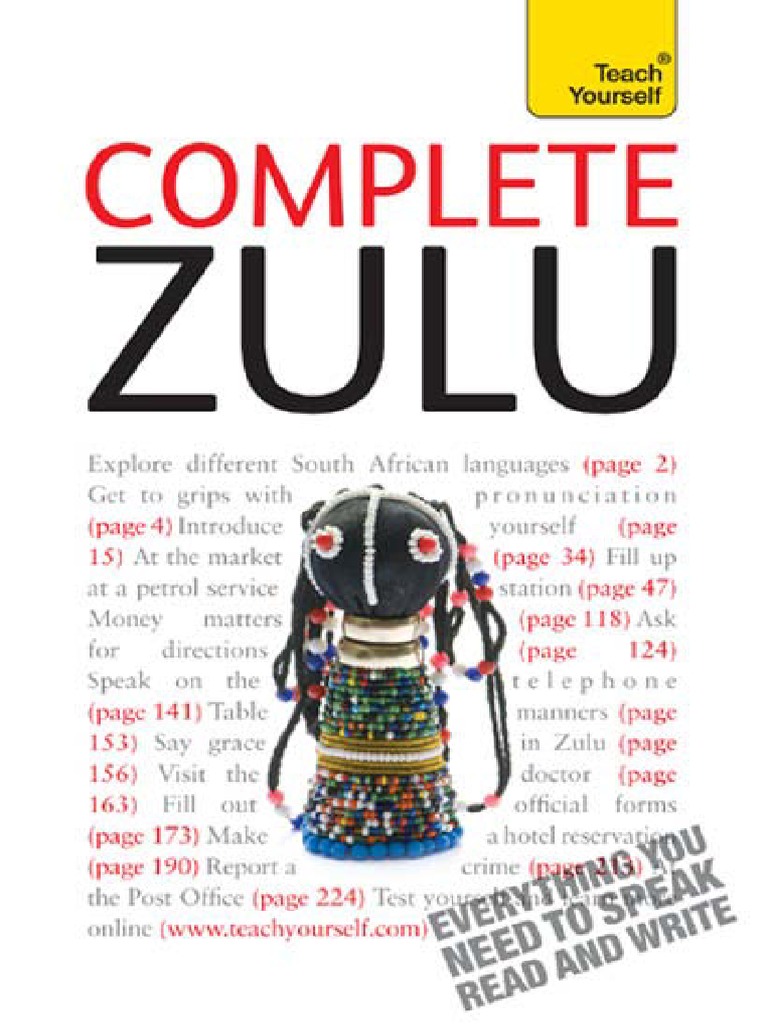 Complete Zulu Plural Linguistics