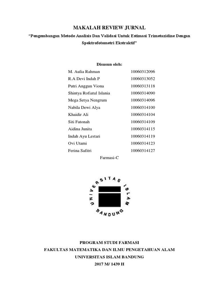 Makalah Review Jurnal