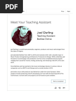 4. Meet Your Teaching Assistant