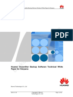 Huawei OceanStor Backup Software Technical White Paper For Simpana 1