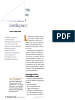 Understanding Lyophilization Formulation Development: Frank Kofi Bedu-Addo