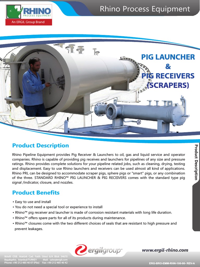Pig Launchers Pig Receivers PDF Building Engineering Building
