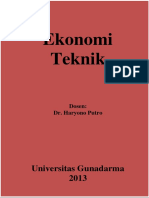 Ekonomi Teknik PDF