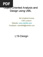 Object Oriented Analysis and Design Using UML