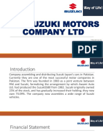 Pak Suzuki Motors Company LTD: Presented By: Abdul Basit Zulfiqarali Shahzad Asif