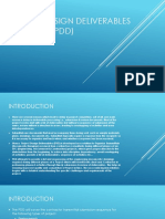 Project Design Deliverables Sequence PDD PDF