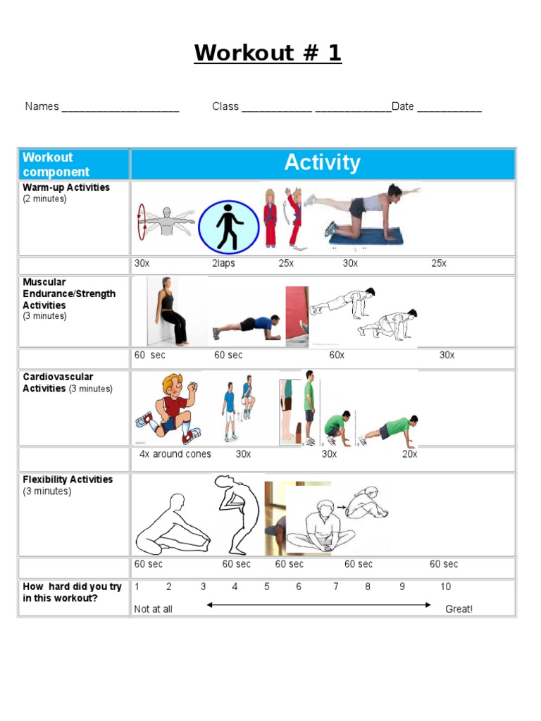 Workout New | PDF | Recreation | Public Health