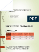 Disolventes Protonicos
