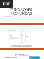 FUNDAÇÕES PROFUNDAS - INTRODUÇÃO