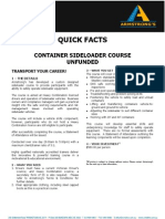 ADEADV1040 Quick Facts & T&C - Container Side Loader