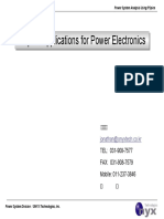 (ppt) PSpice Applications for Power Electronics-오닉스 PDF