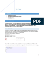 LAB 13 Structures in C++: 13.1 Objectives