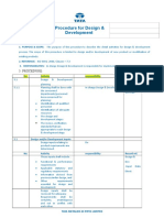 03) Procedure For Design & Development