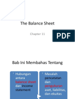 Chapter 11 The Balance Sheet