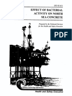 1994 Effect of Bacterial Activity on North Sea Concrete