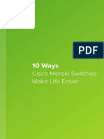 Meraki Switch 10 Ways