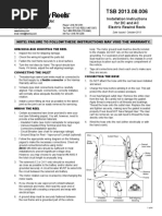 Installation Instructions For DC and AC Electric Rewind Reels