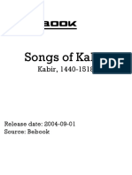 Kabir 1440 1518 Songs of Kabir