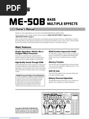 Boss BR-1600CD Owner's Instruction Manual – 312 Pages, Original Protective Covers, Brand New