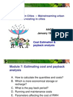 Cost Estimates & Payback Analysis