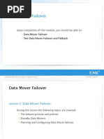 Data Mover Failover: Upon Completion of This Module, You Should Be Able To