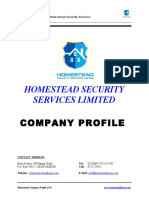 Homestead Company Profile