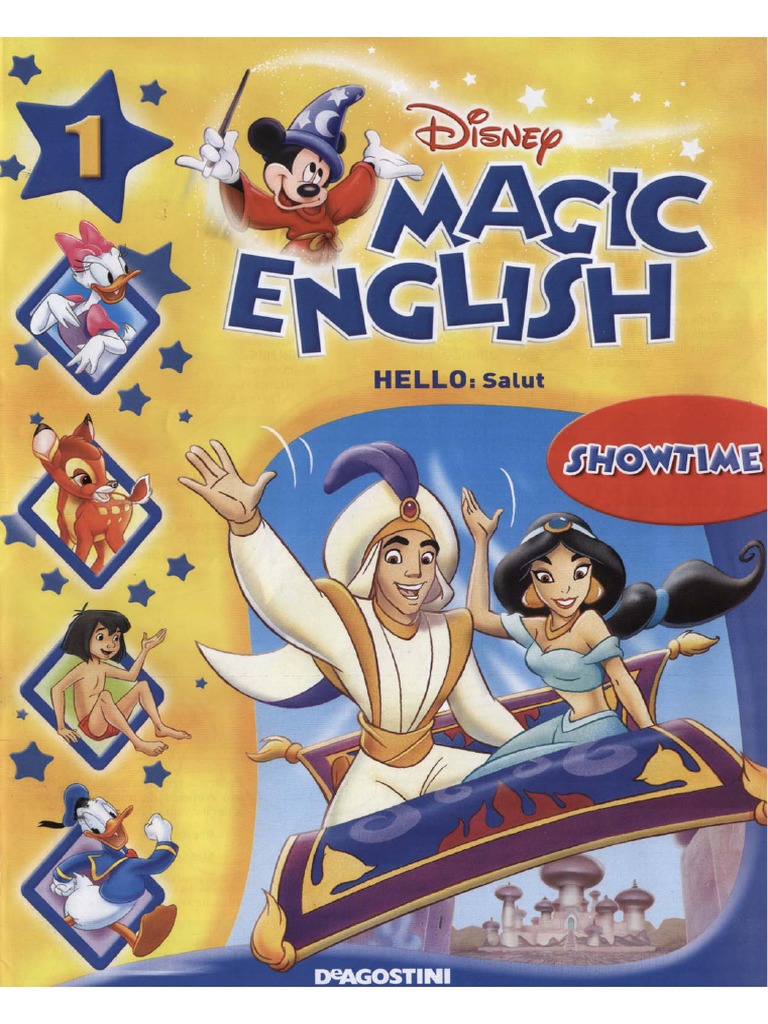 ディズニー　Magic English Disney Magic English 01 PDF | PDF