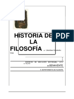 Fernandez Viejo,Historia de La Filosofia
