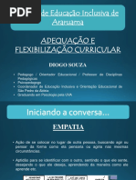Palestra Adequação e Flexibilização Curricular