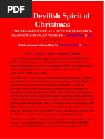 Christmas Exposed as a Devilish Feast From Paganism and Satan Worship - Lifesureplan at Lgi - 25.12.2017ad