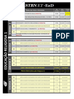 EDUC. RELIG. 1-Cronograma