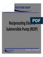 Reciprocating Electric Submersible Pump (RESP) : Artificial Lift Solutions