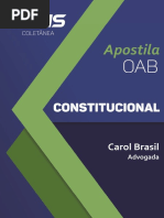 Apostila Direito Constitucional Carolinne Brasil