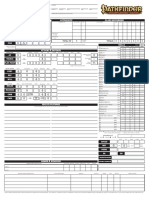 Pathfinder Form-Fillable Character Sheet