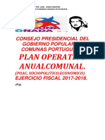 Plan Operativo Anual Comunal (Poac) .